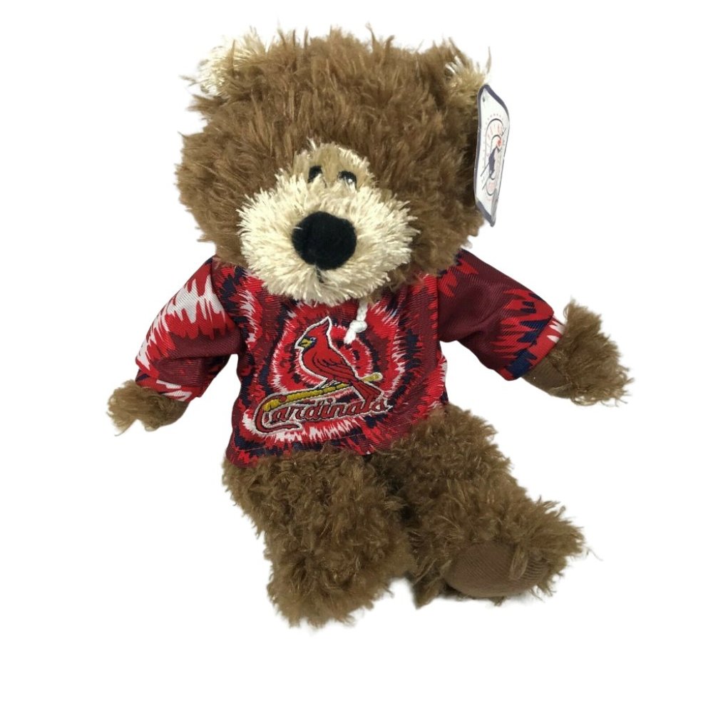 Genuine MLB Baseball St Louis Cardinals Stuffed Plush Bear
